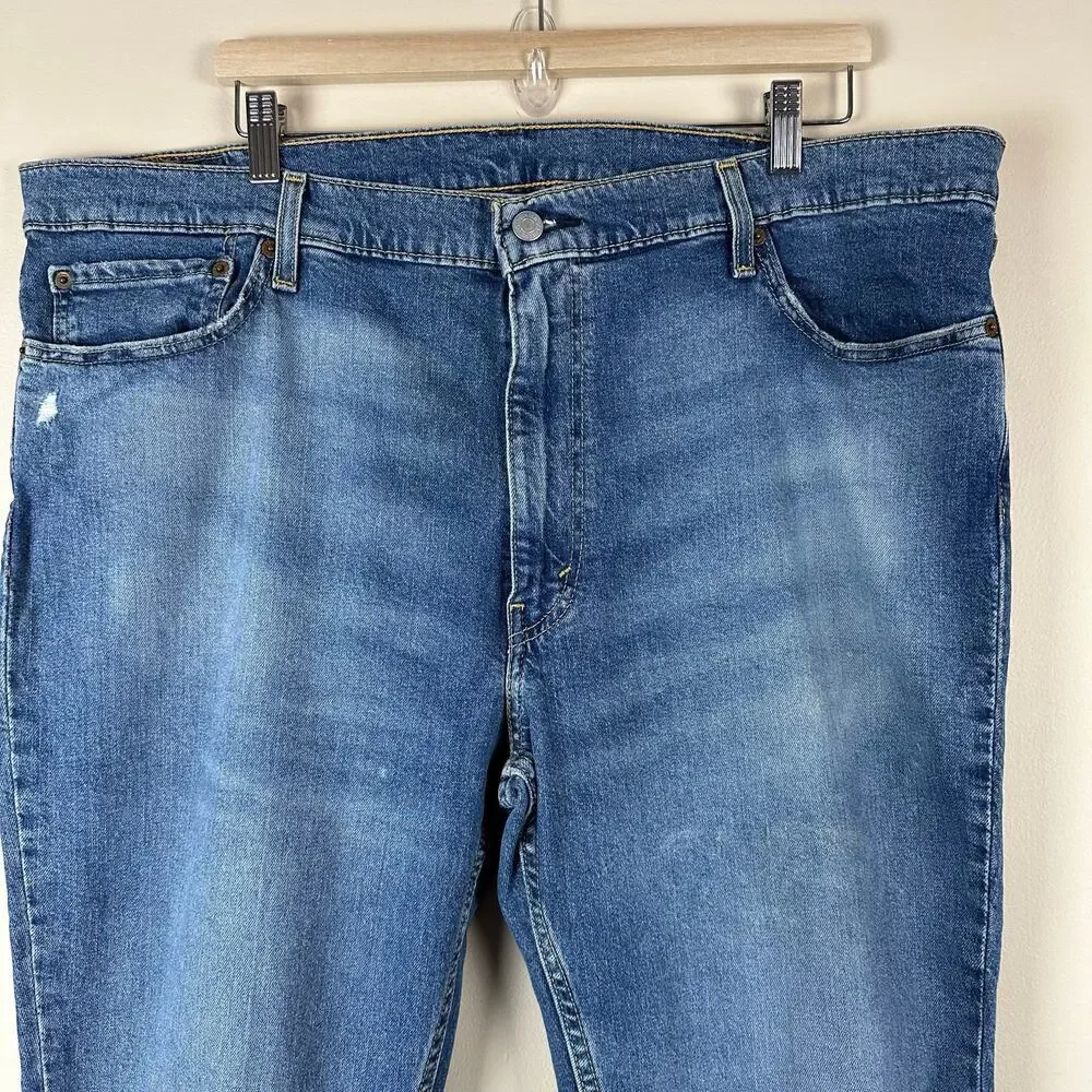 Levi’s 511 Denim Jeans Men’s W42 L32 Medium Wash Denim Straight Leg Utility Work